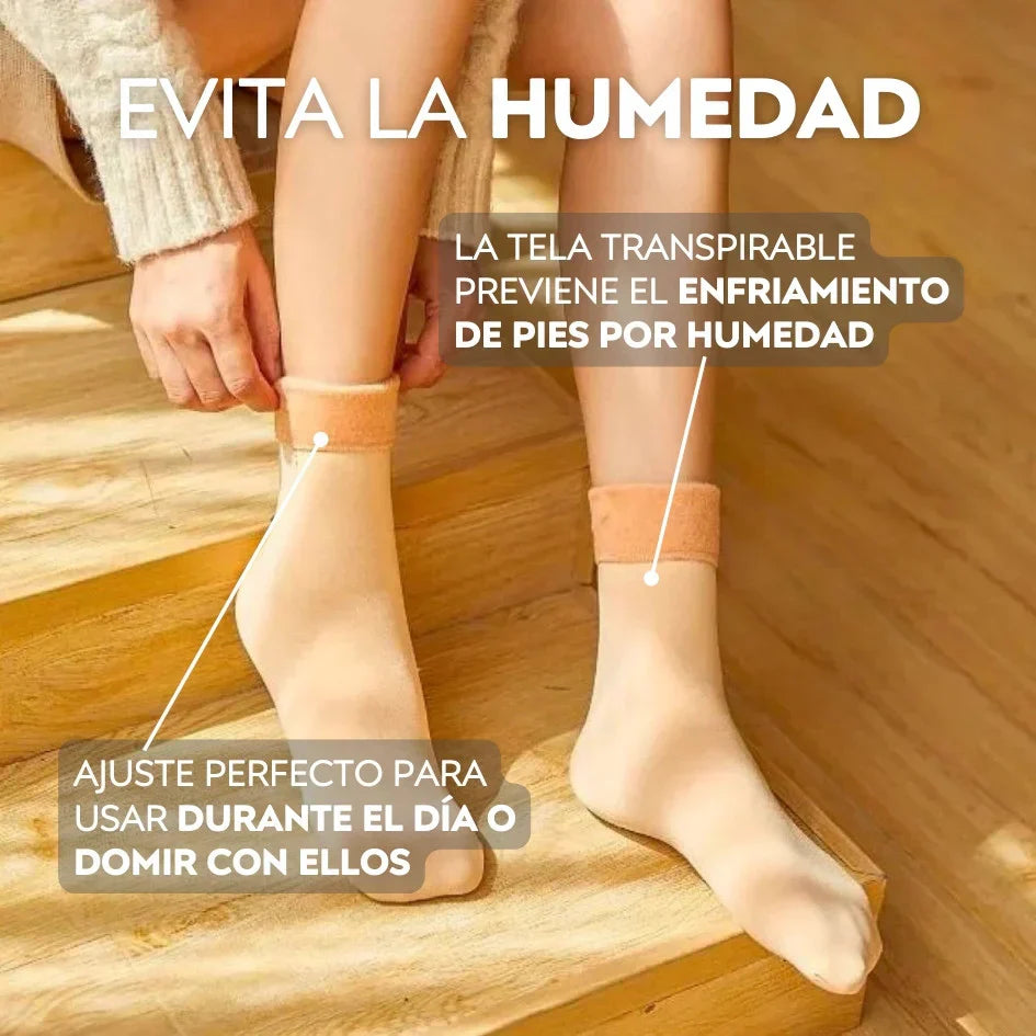 MEDIAS Térmicas Calcetines Abrigados PACK 3 UNIDADES