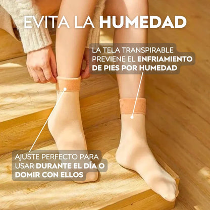 MEDIAS Térmicas Calcetines Abrigados PACK 3 UNIDADES