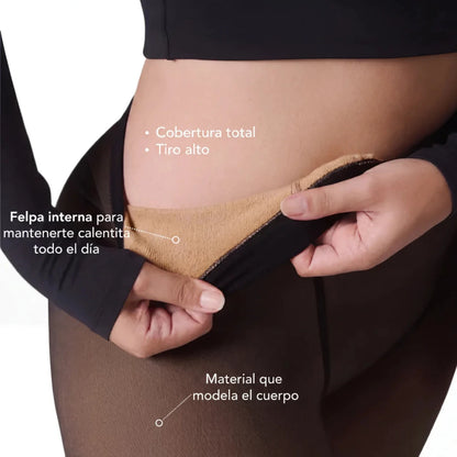 PROMO 2X1 Panti Medias Térmicas Moldeadoras +3 BOMBACHAS SEGUNDA PIEL DE REGALO