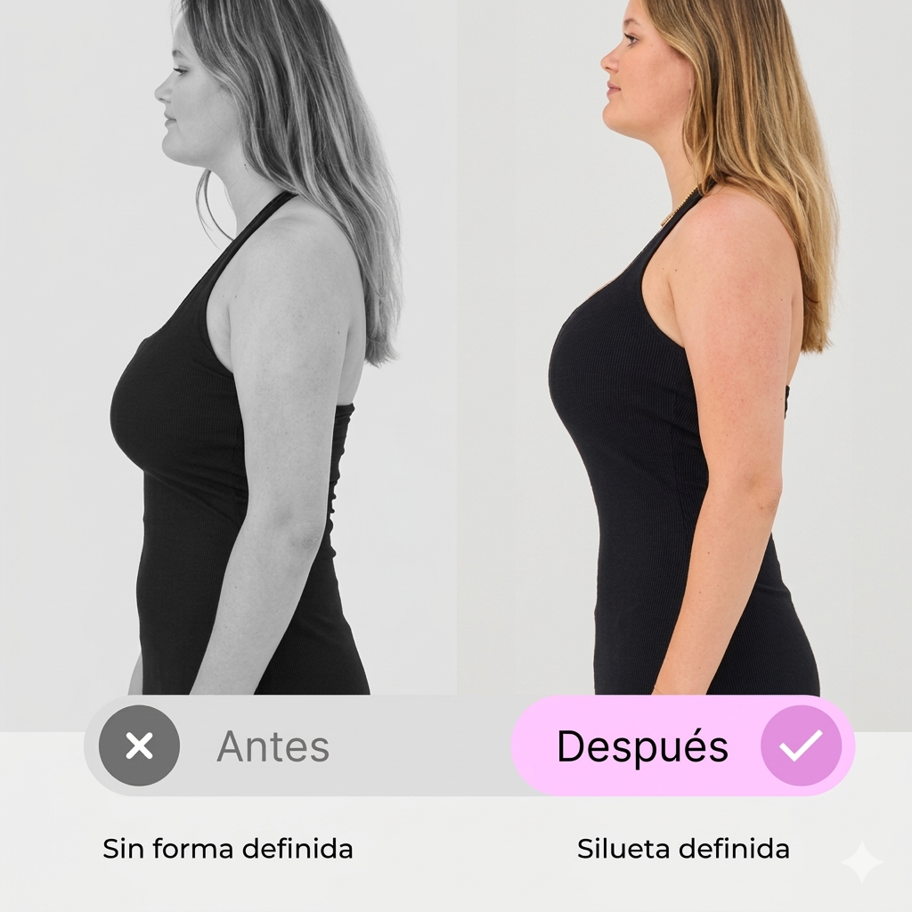 CAMISETA SMOOTH REDUCTORA 2x1 + 3 COLALES DE REGALO