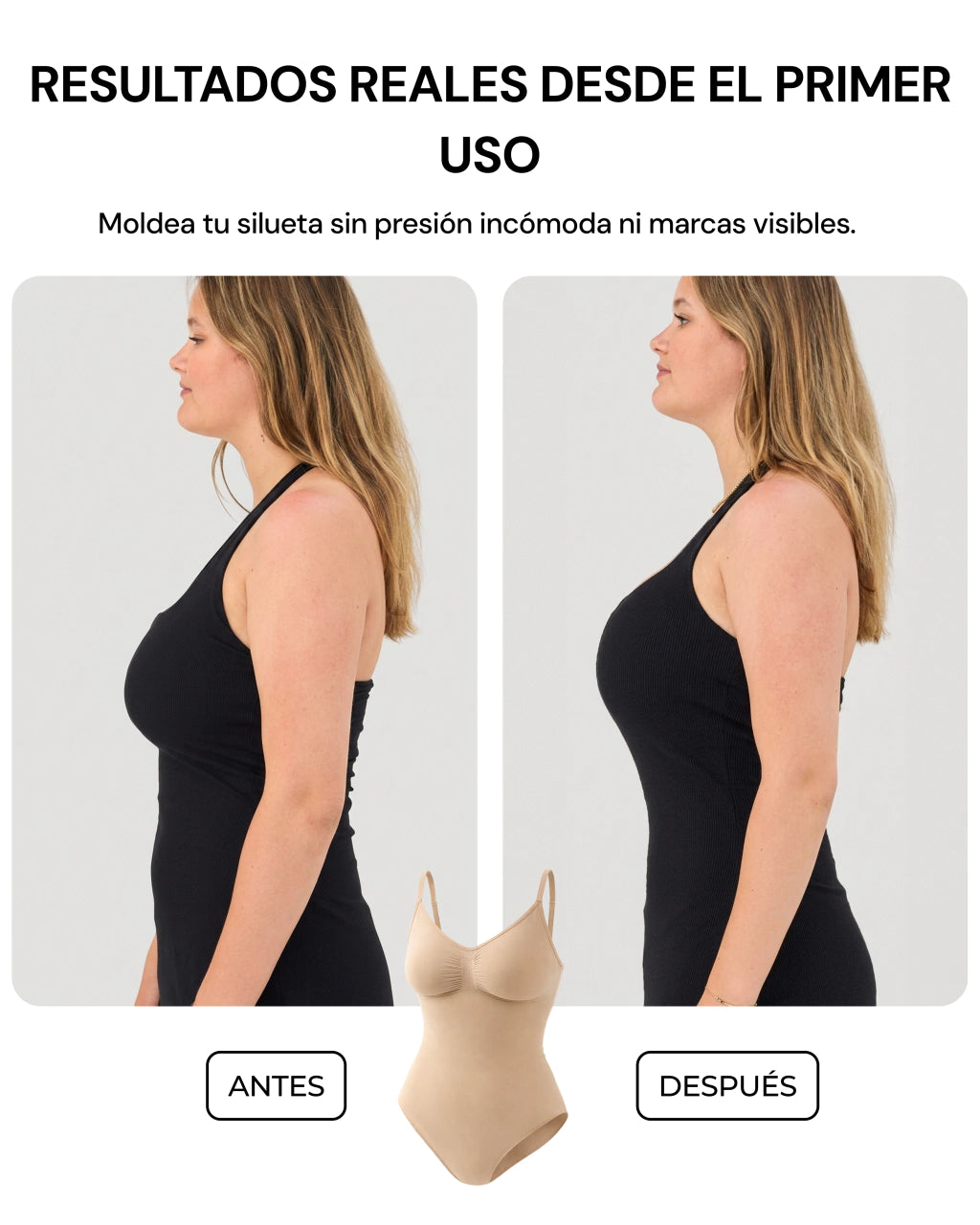 BODY MOLDEADOR REDUCTOR 2X1 + 3 COLALESS DE REGALO